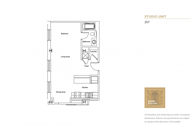Nissen Building Apartments in WinstonSalem, NC PMC Property Group
